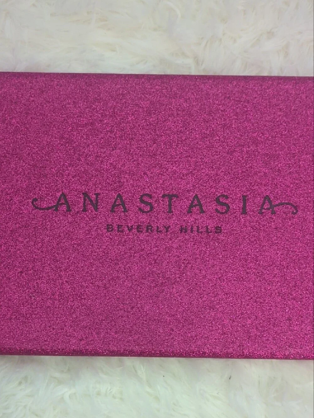 Anastasia Beverly Hills Hot Pink/Glitter *Lipstick Display Box Only*